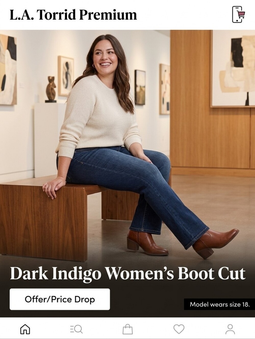 Dark Indigo Women's Skinny Jeans
